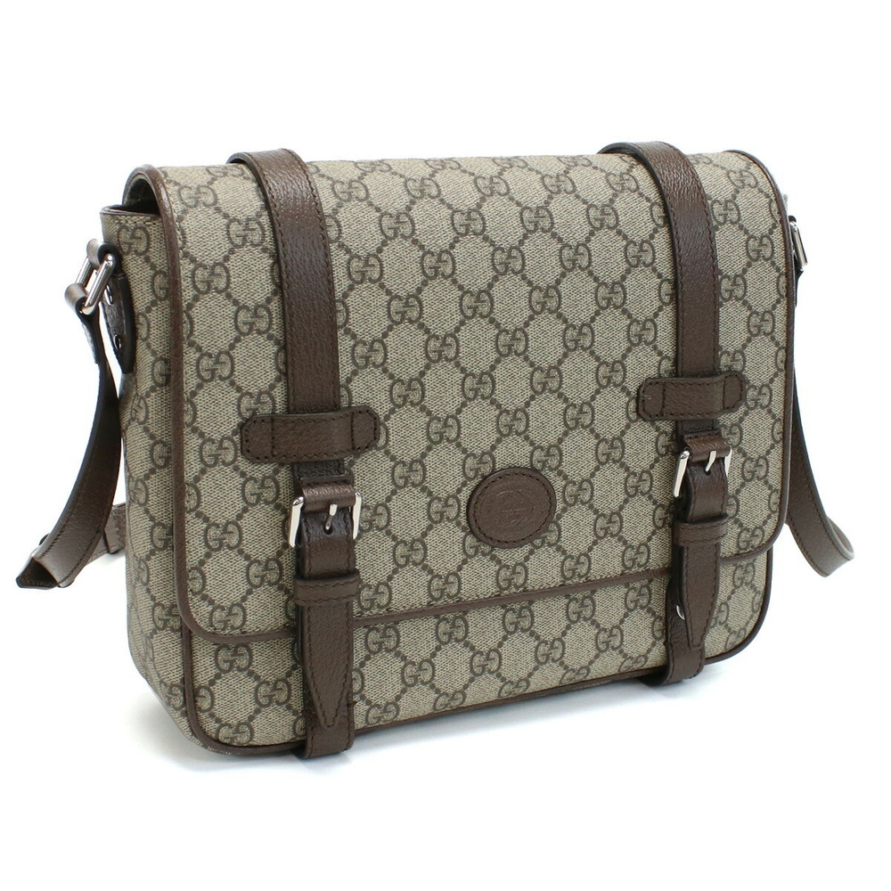 Gucci GG GT Messenger Bag Beige